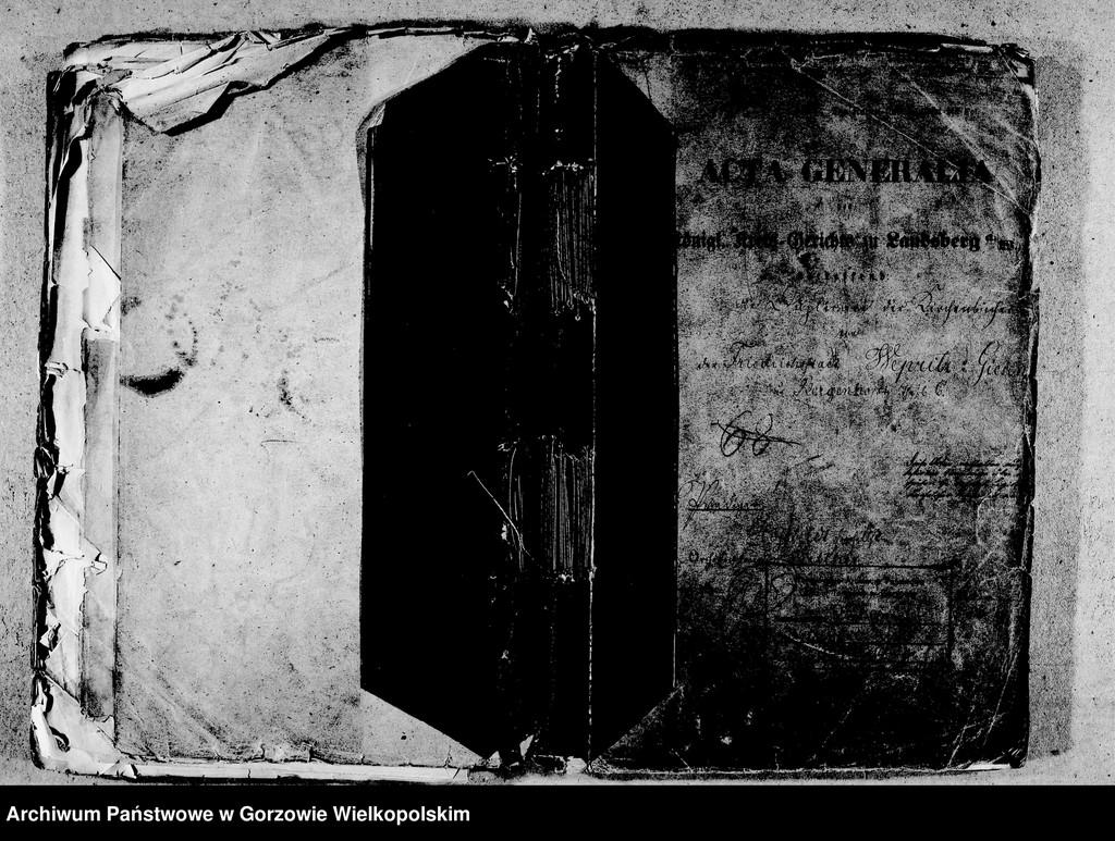 image.from.unit.number "Duplikate der Kirchenbücher von Wepritz (Wieprzyce) und Friedrichstadt (przedmieście Gorzowa Wielkopolskiego), Giesen (Jeże) und Bergenhorst"