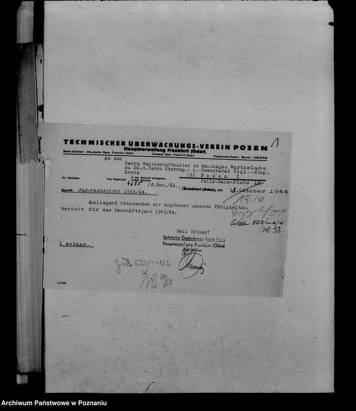 Obraz 5 z jednostki "Technischer Überwachungsverein - Posen"