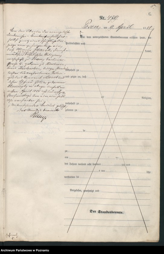 Obraz 8 z jednostki "Księga zgonów t. II"