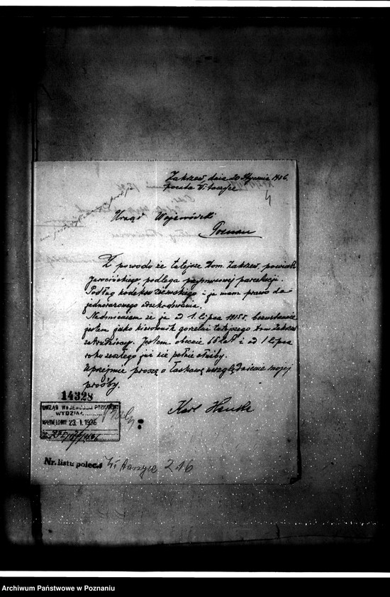 Obraz 7 z jednostki "Majątek Zakrzew powiatu jarocińskiego odprawy z art.. 44 ustawy o wykonaniu reformy rolnej"