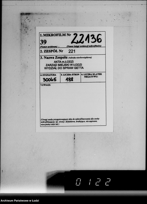 Obraz 2 z jednostki "[Dostawa produktów żywnościowych do Getta]"