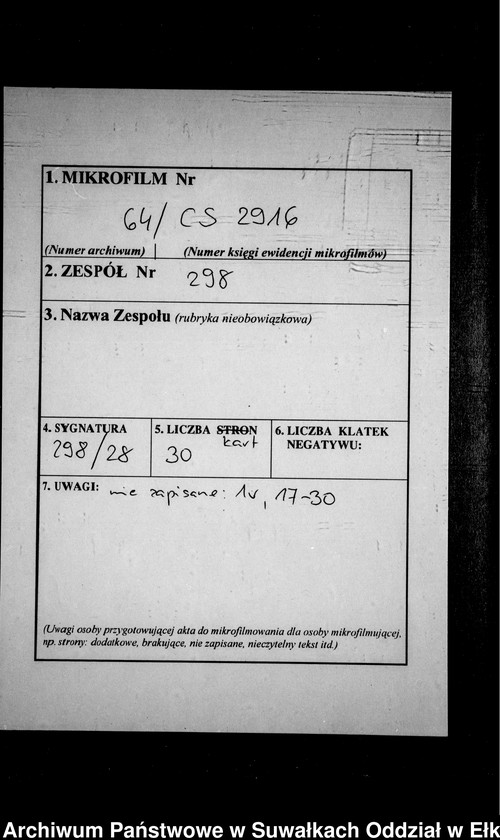 image.from.unit.number "Sterbe-Neben-Register des Preussischen Standes-Amtes Kehlen Kreis Angerburg"