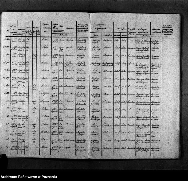 Obraz 17 z jednostki "Duplicatum copulatorum, baptisatorum, mortuorum"