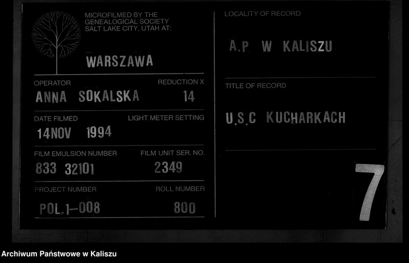 Obraz 1 z jednostki "[Księga małżeństw]"