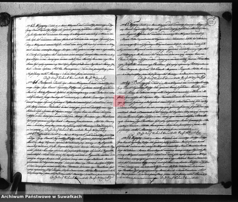 image.from.unit.number "Księga duplikat aktów kościoła parafialnego wiżayńskiego na rok 1835 służące-obejmujące metryki urodzonych, zaślubionych i zeszłych"