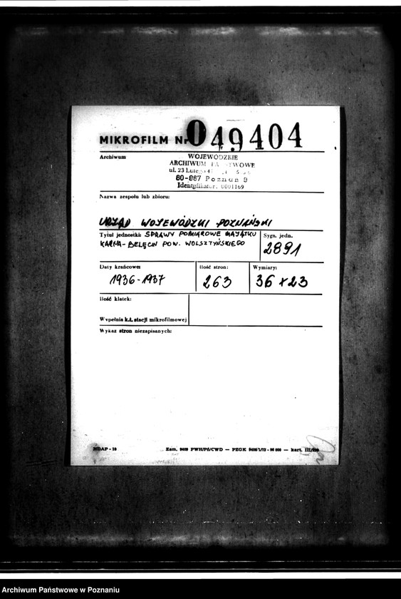 image.from.unit.number "/Sprawy pomiarowe majątku Bolęcin-Karna powiatu wolsztyńskiego/"