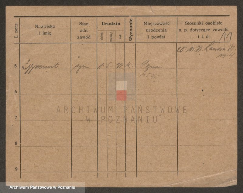 Obraz 11 z jednostki "Kasprzak - Kastenmüller"