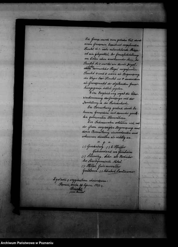 Obraz 5 z jednostki "Protokoły graniczne - odpis /majątków ziemskich/"