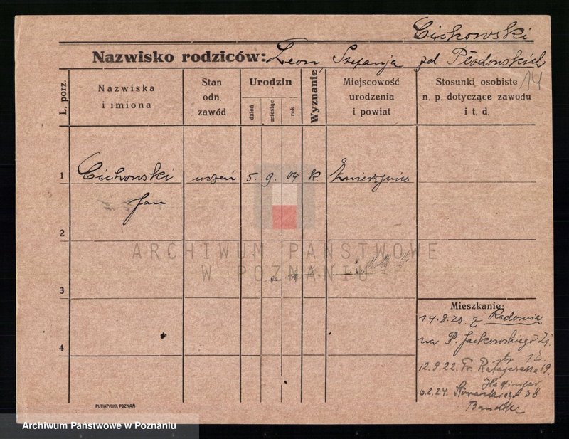 Obraz 16 z jednostki "Cichoń - Cieloszyk"