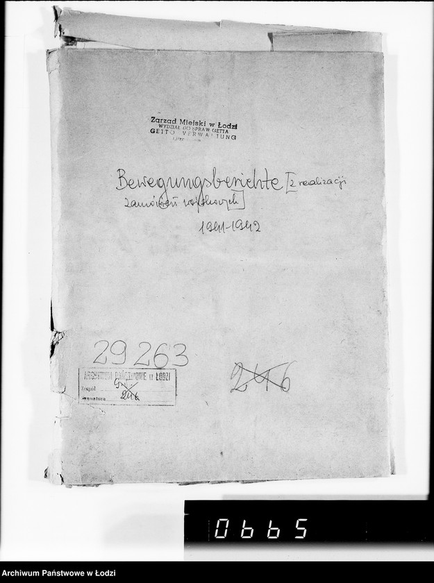 Obraz 4 z jednostki "Bewegungsberichte [Z realizacji zamówień wojskowych]"