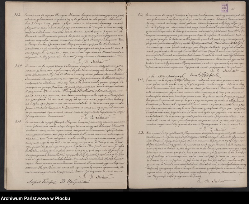 image.from.unit.number "Akta urodzeń, małżeństw i zgonów"