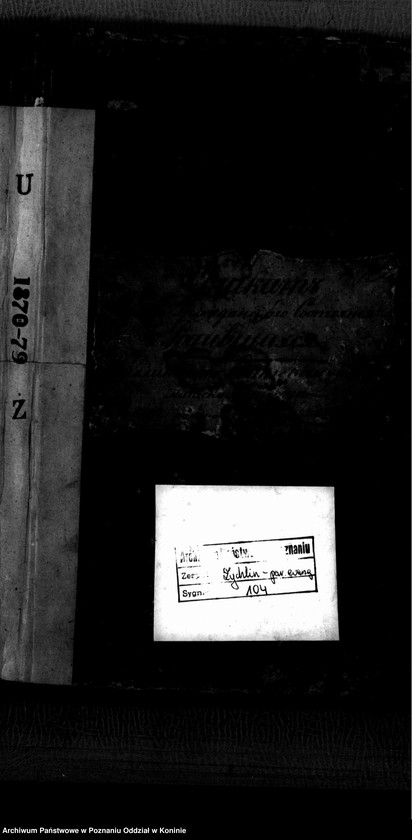 Obraz 1 z jednostki "Akta urodzeń"