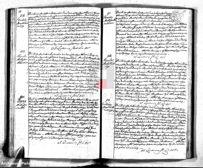 image.from.unit.number "Księga Duplikat Parafij Liszkowskiey z R-u 1830"