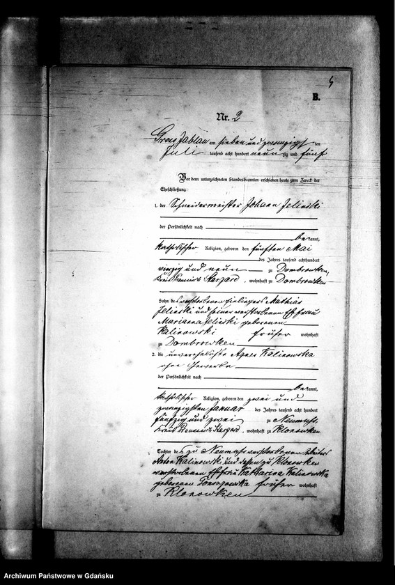 image.from.unit.number "Księga małżeństw"