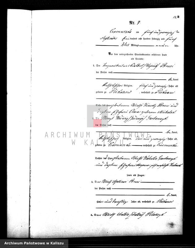 Obraz 16 z jednostki "[Księga małżeństw]"
