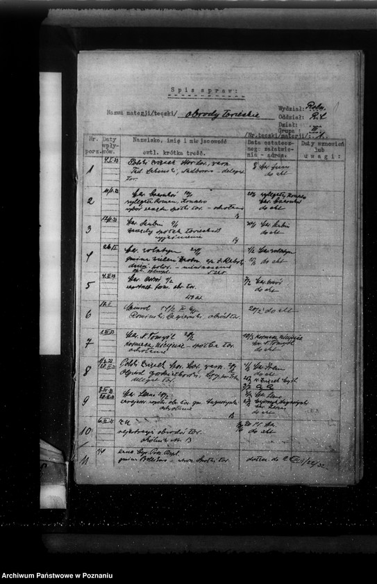 Obraz 5 z jednostki "/Spisy/ spraw łowiectwa grupa III materia 1-12"