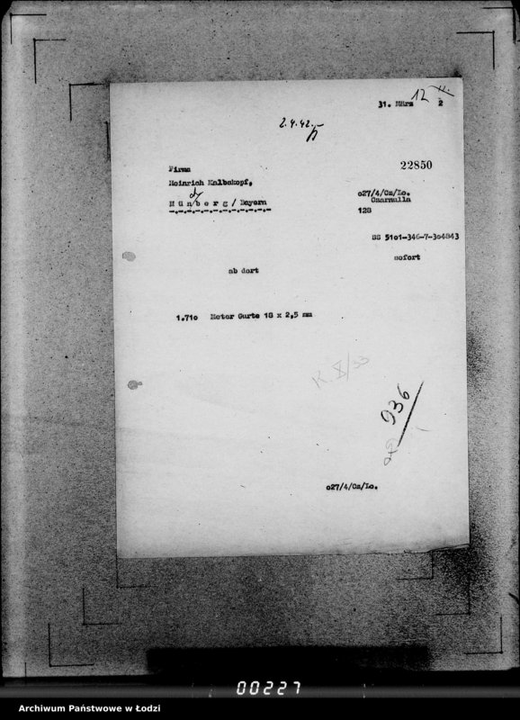 Obraz 16 z jednostki "346 Gefechtsgepäck m.Beutel u.Tornister 39 m.J-M."