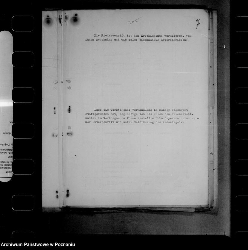 Obraz 11 z jednostki "Grundstückstausch mit der Stadt Posn- Schlossberg und Bernhardinerplatz"