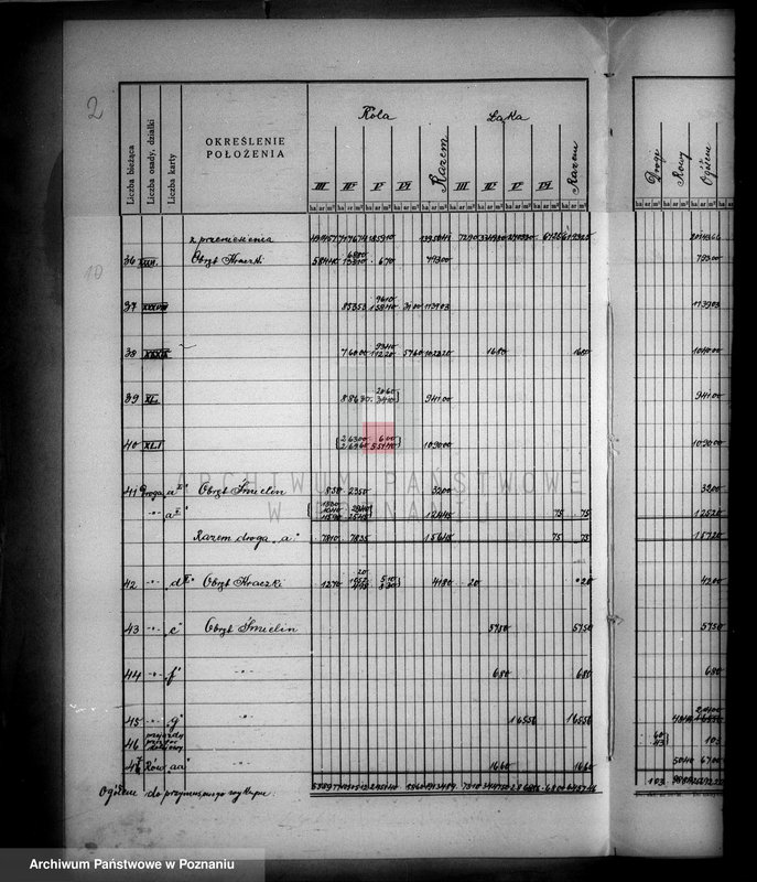 Obraz 14 z jednostki "Tymczasowy rejestr pomiarowy majątku Samostrzel /Śmielin i Kraczki/ powiatu wyrzyskiego"