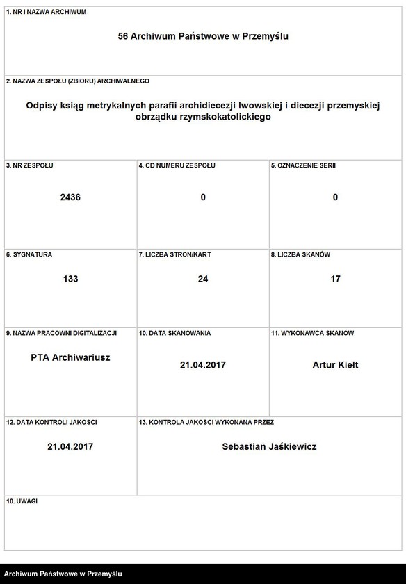 image.from.unit.number "[Odpisy ksiąg urodzeń, małżeństw, zgonów parafii rzymskokatolickiej Żurów z 1834 roku]"