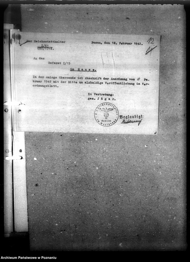 Obraz 16 z jednostki "Verordnungsblatt Nr. 6"