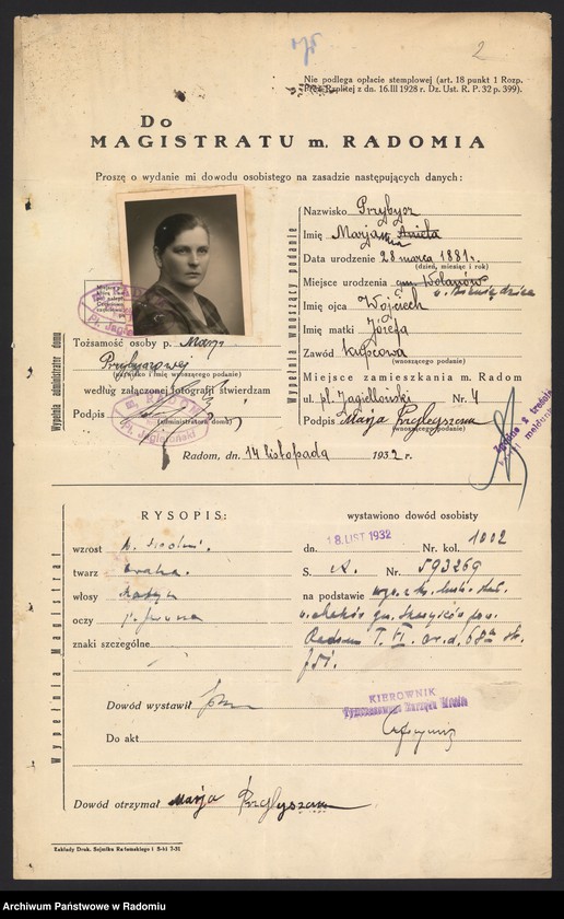 image.from.unit.number "O dowodach osobistych nr 1001-1100"