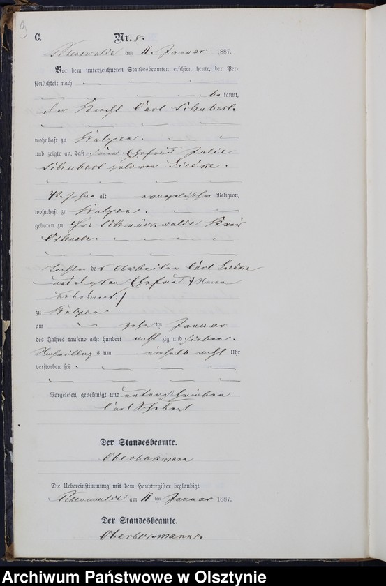 image.from.unit.number "Sterbe-Neben-Register Nr 1 - 124"