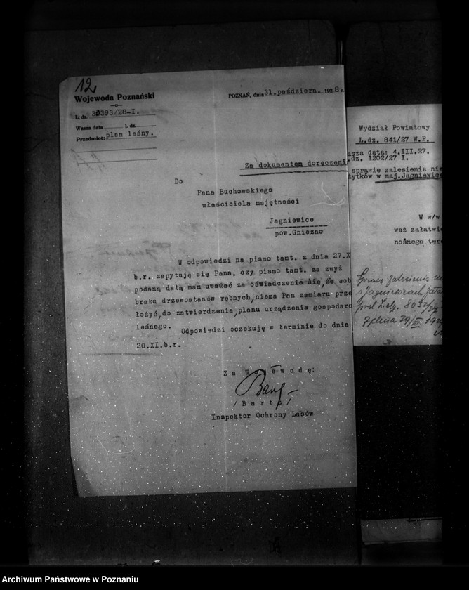 image.from.unit.number "Majętność leśna Jagniewice powiat wągrowiecki"