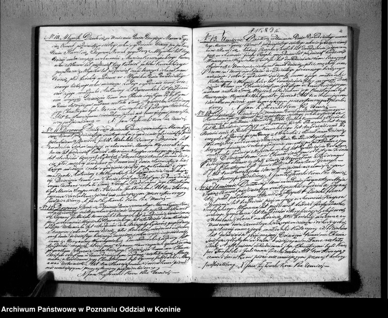 Obraz 5 z jednostki "Duplikat urodzonych, zaślubionych, zmarłych"