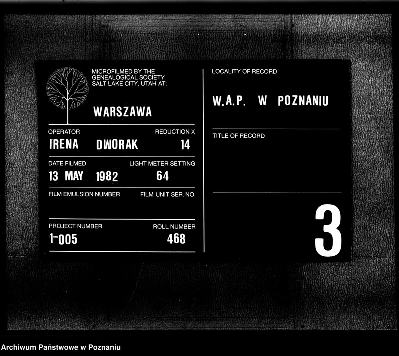 Obraz 1 z jednostki "Księga zgonów"