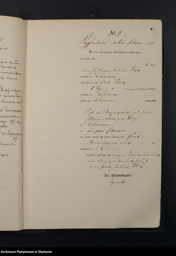 image.from.unit.number "Haupt-Sterbe-Register Nr 1 - 126"