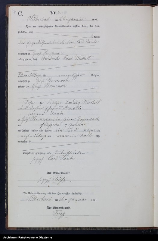 image.from.unit.number "Sterbe-Neben-Register Nr 1 - 59"