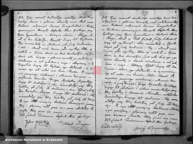 Obraz z jednostki "Księga urodzin, zapowiedzi i małżeństw, zgonów"