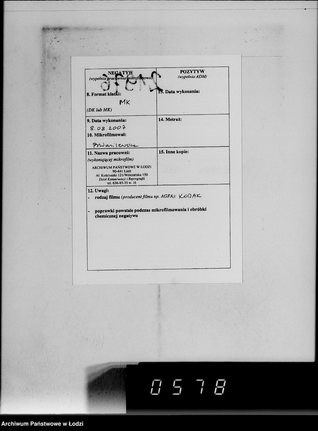 Obraz 4 z jednostki "Kripo. Kartei-Karten Beschlagnahme Nr.968-1397"