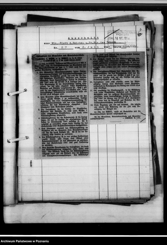 Obraz 11 z jednostki "Steuer-, Kosten- und Abgaberecht."