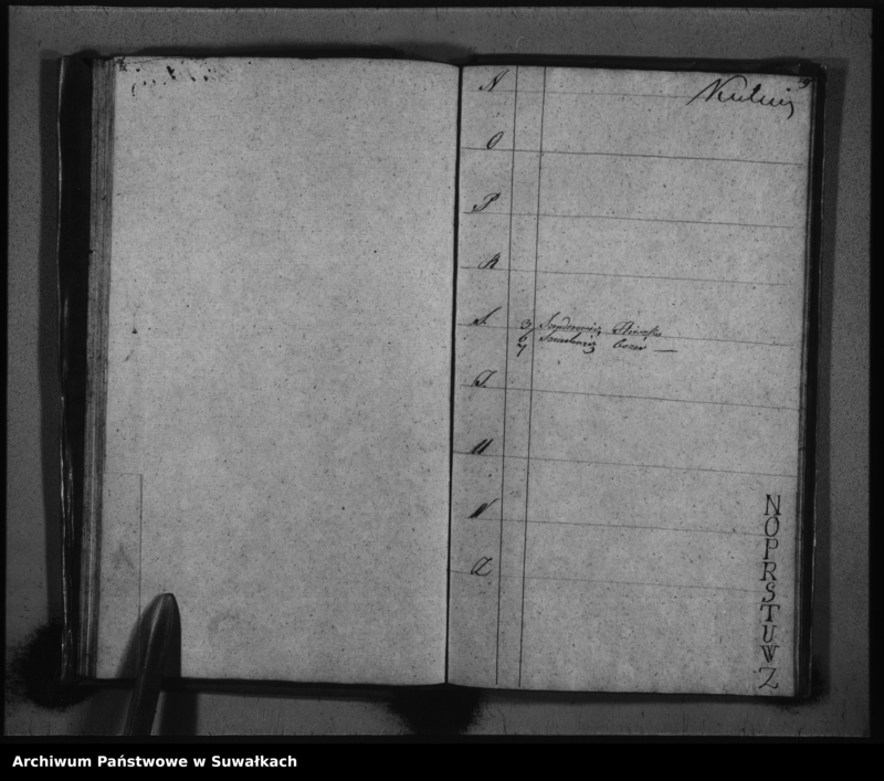 image.from.unit.number "Duplikat Aktów Urodzonych, Umarłych i Zaślubionych Okręgu Parafij Puńskiej Wyznania Mojżeszowego 1833 rok."