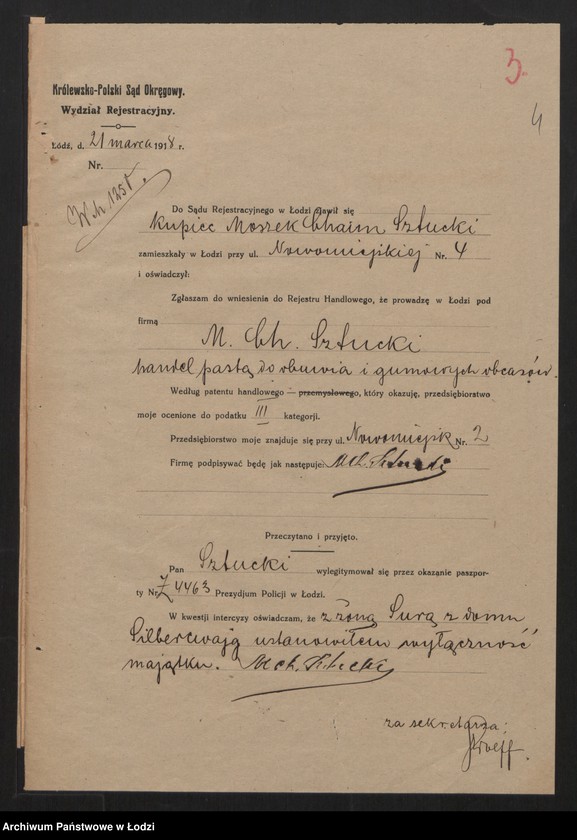 Obraz 6 z jednostki "M. Ch. Sztucki - handel pastą do obuwia i gumowych obcasów"