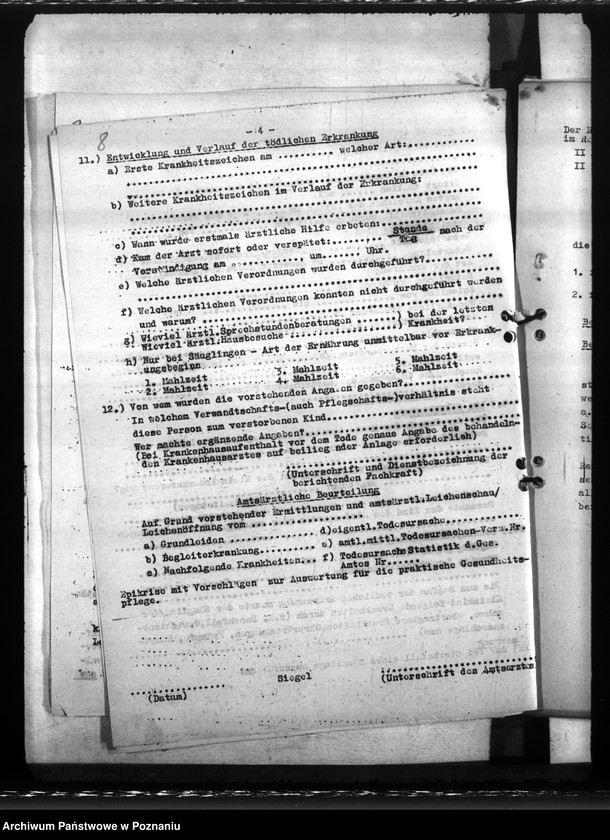 Obraz 12 z jednostki "Säuglings - und Jugendpflege. Bekämpfung der Geschlechtskrankheiten und der Tuberkulose"