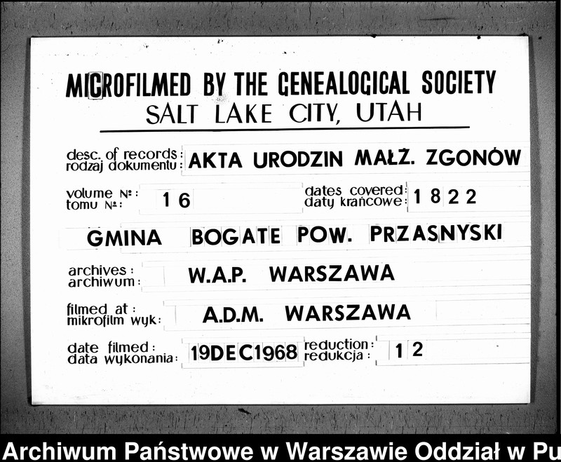 image.from.unit.number "Akta urodzeń, małżeństw i zgonów"