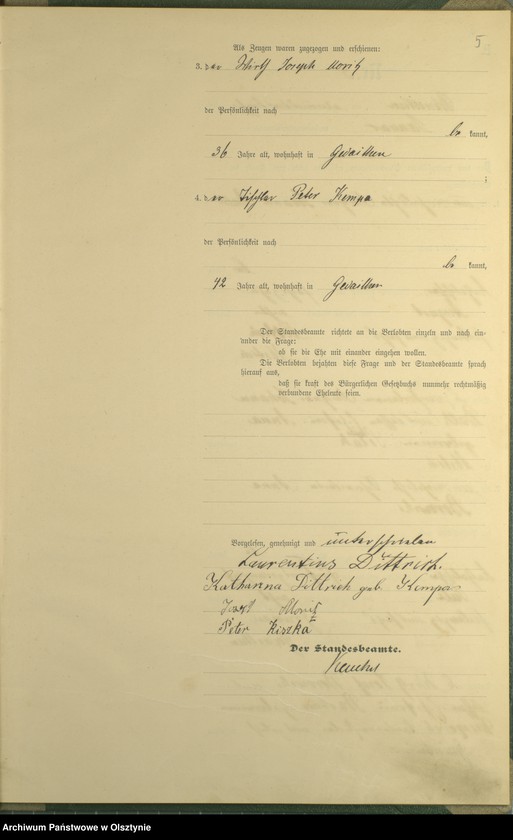 image.from.unit.number "Heiraths-Haupt-Register Nr 1 - 16"