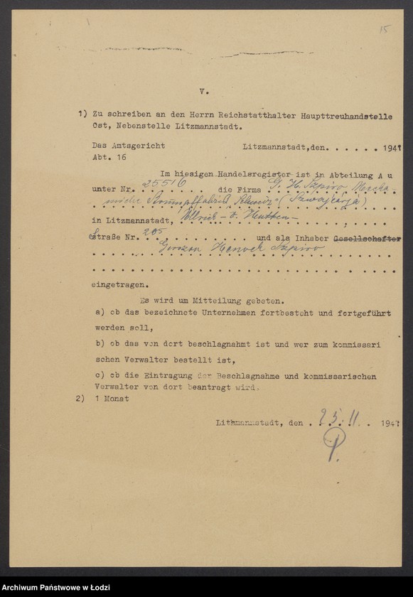 Obraz 17 z jednostki "Gerszon Henoch Szpiro- Mechaniczna Fabryka Pończoch Szwajcaria"