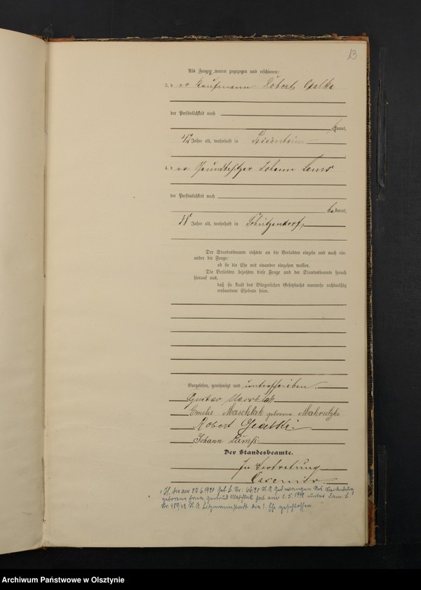 image.from.unit.number "Heirats-Haupt-Register Nr 1 - 29"