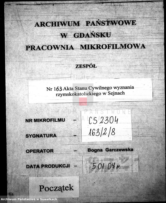 Obraz 1 z jednostki "Anneksa do Akt Zaślubionych z roku 1860."