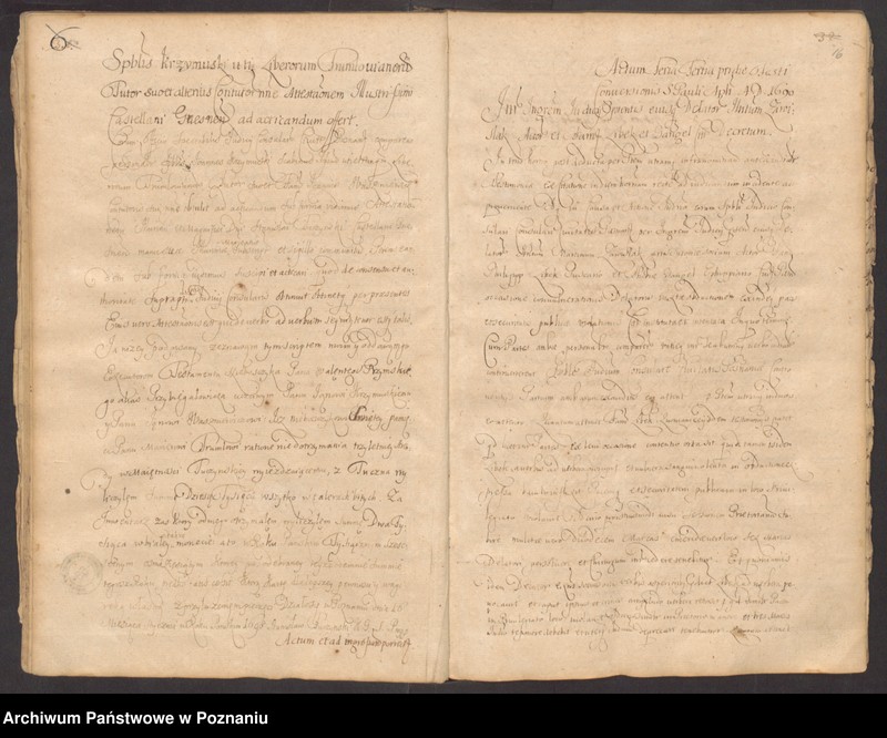 Obraz 18 z jednostki "Acta officii consularis civitatis Posnaniae."