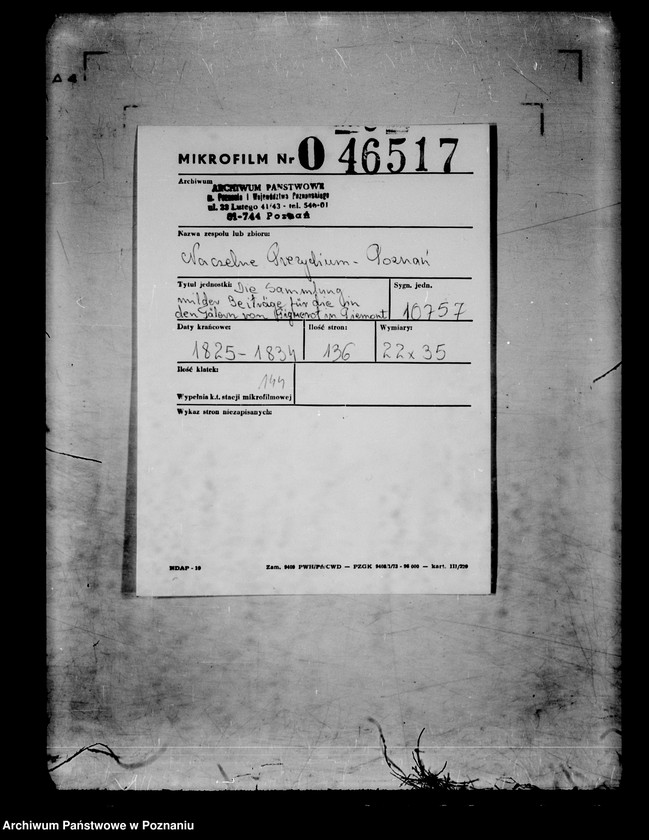 Obraz 3 z jednostki "Die Sammlung milder Beiträge für die in den Tälern von Piguerot in Piemont lebenden armen Waldenser Gemeinden."