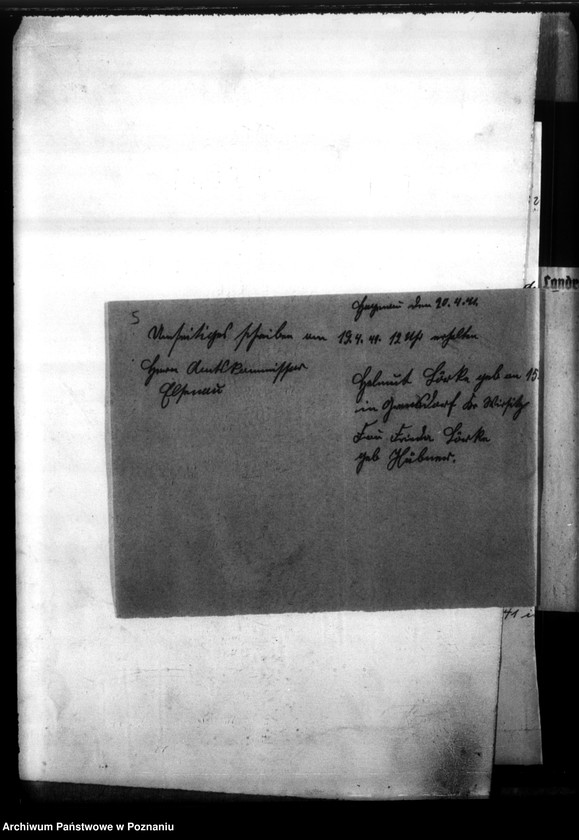 Obraz 8 z jednostki "Helmut Lörke aus Hagenan, Kreis Wongrowitz (Wągrowiec)"