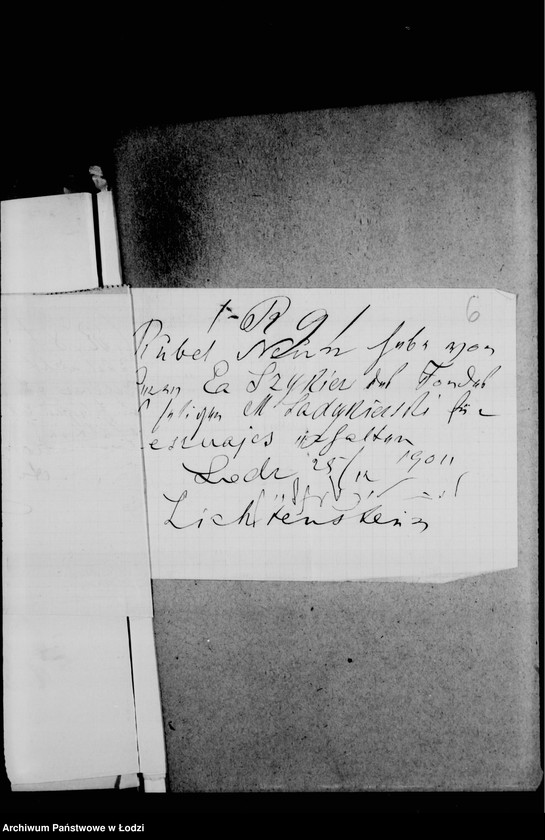 Obraz 10 z jednostki "Akta dotyczące legatu M. Sadorskiego"