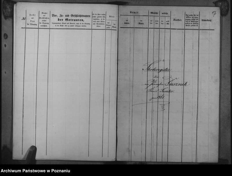 Obraz 12 z jednostki "Tauf- Trau- Sterbe- Register"