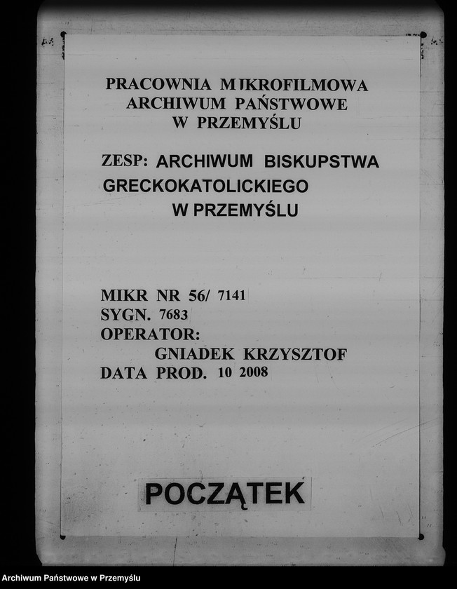 Obraz 1 z jednostki "[Kopie ksiąg metrykalnych parafii Wołosianka Wielka z filią Wołosianka Mała (dekanat Rozłucz)]"