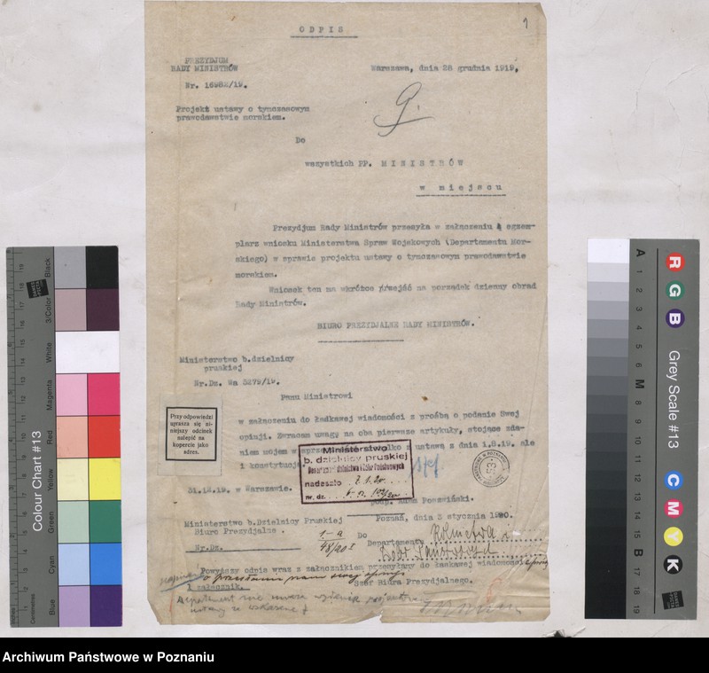 Obraz 3 z jednostki "[Zarząd Rybołówstwa] - sprawy budżetowe"